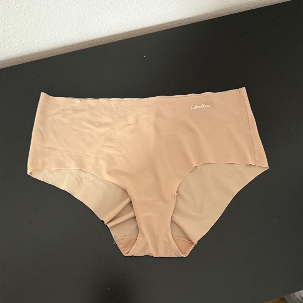 Calvin Klein Tan Seamless Briefs